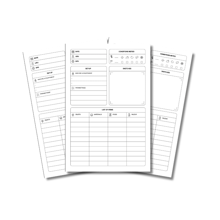 Journal de détecteur de métaux